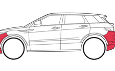Тюнинг-пакет Range Rover Evoque Kahn LE Aerodynamic Body Kit