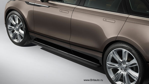 Кронштейны выдвижных электроподножек Range Rover Velar, правая сторона, включает электродвигатель.