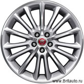 Диск колесный Jaguar XE 7,5 x R19, передний, модель: Radiance Silver