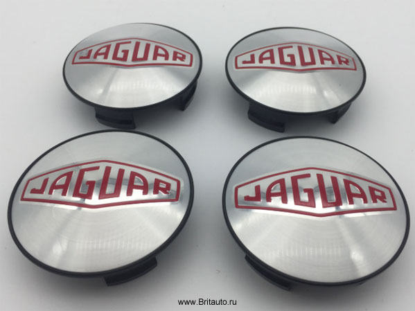 Центральный колпачок колесного диска Jaguar, стиль: Retro. 