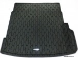 Резиновый коврик для багажного отделения Jaguar XE, плоский, для автомобилей с узким запасным колесом (докаткой).