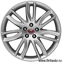 Колесный диск Jaguar XF All-New, 8 x R19, модель: Razor , цвет: Silver (светлый).