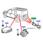 Парктроник задний range rover sport 2005 - 2009, land rover discovery iii и lr freelander до 2006 м.г.
