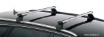 Багажные поперечины крыши Jaguar XF 2016 - 2022, стандартный кузов Saloon, устанавливаются на предустановленные рейлинги. 