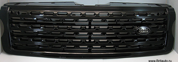 Решетка радиатора Range Rover 2013 - 2016, цвет: black gloss, комплект Stealth Pack