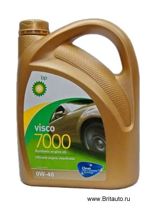 Масло моторное BP Vasco 7000 0W-40, синтетическое, в расфасовке 4Л