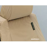Комплект чехлов сидений заднего ряда, цвет: ALMOND, с раздельными сиденьями, на Range Rover Evoque.