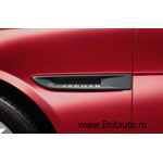 Боковые воздухозаборники Jaguar XE, карбон, правый