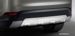 Защита заднего бампера Land Rover Discovery 5 из нержавеющей стали, отделка: bright polished