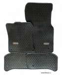 Полный комплект резиновых ковриков в салон Jaguar XE, полный привод.
