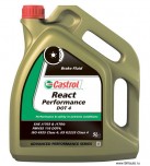 Тормозная жидкость castrol react performance dot, в расфасовке 4,5л