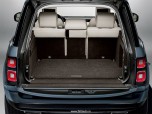 Коврик грузового отделения Range Rover 2013 - 2019, premium, с металлической вставкой Range Rover, цвет: Espresso.