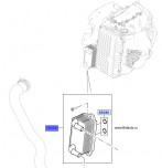 Масляный радиатор охлаждения АКПП Range Rover Evoque, Land Rover Discovery Sport 2,0Л Бензин