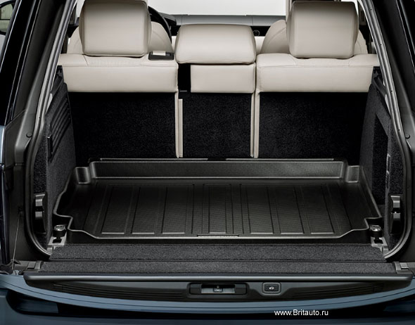 Коврик багажного отделения Range Rover 2013 - 2019, с бортами, полужесткий.