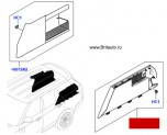 Панель обшивки багажного отделения левая Range Rover 2013 - 2019.
