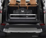 Устройство раздвижное крепления багажа в багажном отделении Land Rover Defender 2020 - 2024,  Range Rover Evoque 2019 - 2023, Range Rover Velar, Range Rover 2013 - 2021 и Range Rover Sport 2014 - 2022. Включает в себя так же инерционную ленту.
