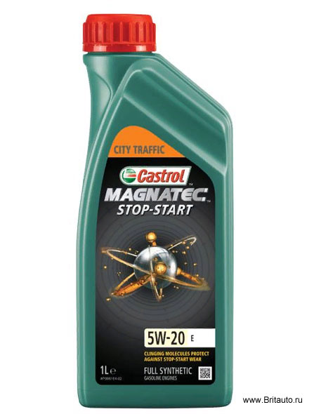 Моторное масло Castrol Magnatec Stop - Start E 5W-20, синтетическое, в расфасовке 1л.
