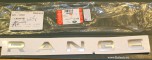 Буквы RANGE на багажную дверь range rover 2013 - 2017, цвет: Atlas (светлые).