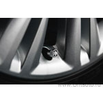 Jaguar: колпачки клапанов на колесные вентили Union Jack, монохромные White/Black
