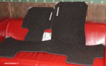 Комплект велюровых ковров Premium из 4-х штук для range rover 2010 - 2012. цвет: Arabica (цвет кофейного зерна)