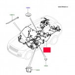 Главный жгут электропроводки Range Rover 2013 - 2019 , на 3,0Л Дизель