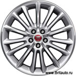 Диск колесный Jaguar XE 8,5 x R19, задний, модель: Radiance Silver