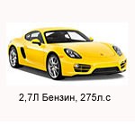 ТО Porsche Cayman 2 2013 - 2016, 2,7 Бензин 275 л.с