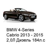 ТО BMW 4 Cabrio, 2013 - 2015, 2,0 Diesel 184 л.с
