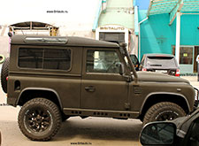 Land Rover Defender 90 перетяжка салона