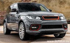 Kahn 400LE Range Rover Sport 2014: тюнинг-пакет, бамперный обвес.