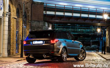 Kahn 400LE Range Rover Sport 2014: тюнинг-пакет, бамперный обвес.