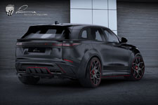 Lumma Range Rover Velar: тюнинг, колесные диски, дополнительное оборудование.