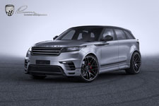 Lumma Range Rover Velar: тюнинг, колесные диски, дополнительное оборудование.