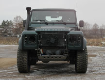 Тюнинг LR Defender 00 в Land Rover Defender 90 Kahn Wide Track Arch Kit