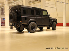 Тюнинг LR Defender 110 в Land Rover Defender 110 Kahn Wide Track Arch Kit