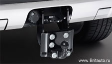 Land Rover Discovery 5, быстросъёмный фаркоп. Land Rover Discovery 5, фаркоп регулируемый по высоте.