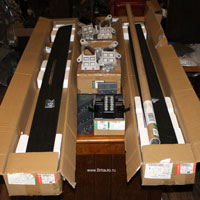 Range Rover Sport 2023 - 2024, фиксированные боковые подножки Range Rover Sport 2023 - 2024, фиксированные боковые подножки