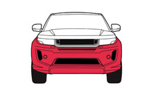 Тюнинг-пакет Range Rover Evoque Kahn LE Aerodynamic Body Kit