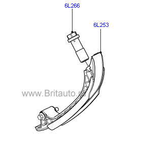 Натяжитель цепи левой 4,4Л Дизель Range Rover 2010 - 2021, Range Rover Sport 2014 - 2022.