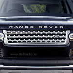 Решетка радиатора range rover 2013, хромированная