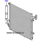 Конденсатор (радиатор кондиционера) LR Discovery 4 и RRS 2010 - 2013, с осушителем