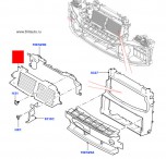 Заслонка управления радиатором RR Sport