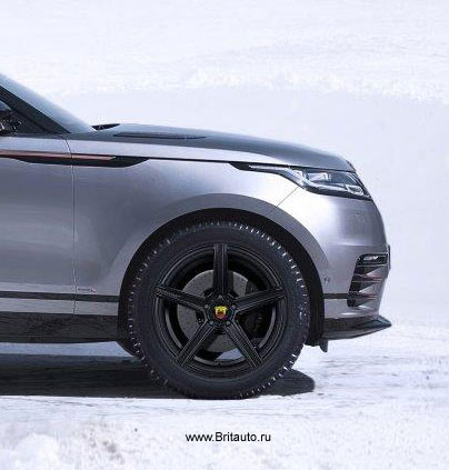 Колесо в сборе R20, 5-ти спицевый колесный диск arden range rover velar five spoke + резина hankook или pirelli 255/50 r20 + датчик lr070840. оригинал из германии.