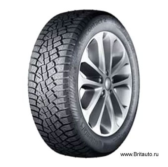 Автомобильная шина Continental IceContact 2 SUV 275/55 R19 111T, зима шипы.