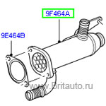 Теплообменник egr правый на discovery 3, 4 и range rover sport 2005 - 2012