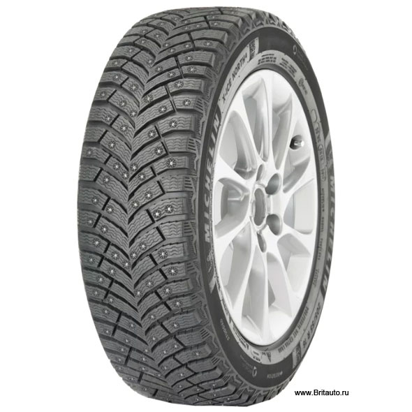 MICHELIN X-Ice North 4 215/65 R16 102T, автошина зимняя, шипы