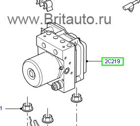 Модуль управления abs range rover / range rover sport / discovery 4