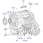 Двигатель редуктора в раздаточной коробке range rover 2002 - 2012