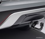 Выдвижной фаркоп, с электроприводом складывания Range Rover Velar 2021 - 2022, для автомобилей с пневмоподвеской.