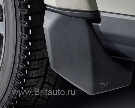 Комплект задних брызговиков land rover discovery 3 и 4 на частично окрашенный задний бампер